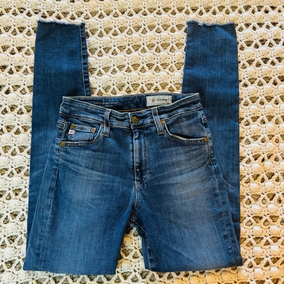 Ag Adriano Goldschmied Farrah Skinny Ankle High Rise Jean 26R NWOT - Picture 8 of 15